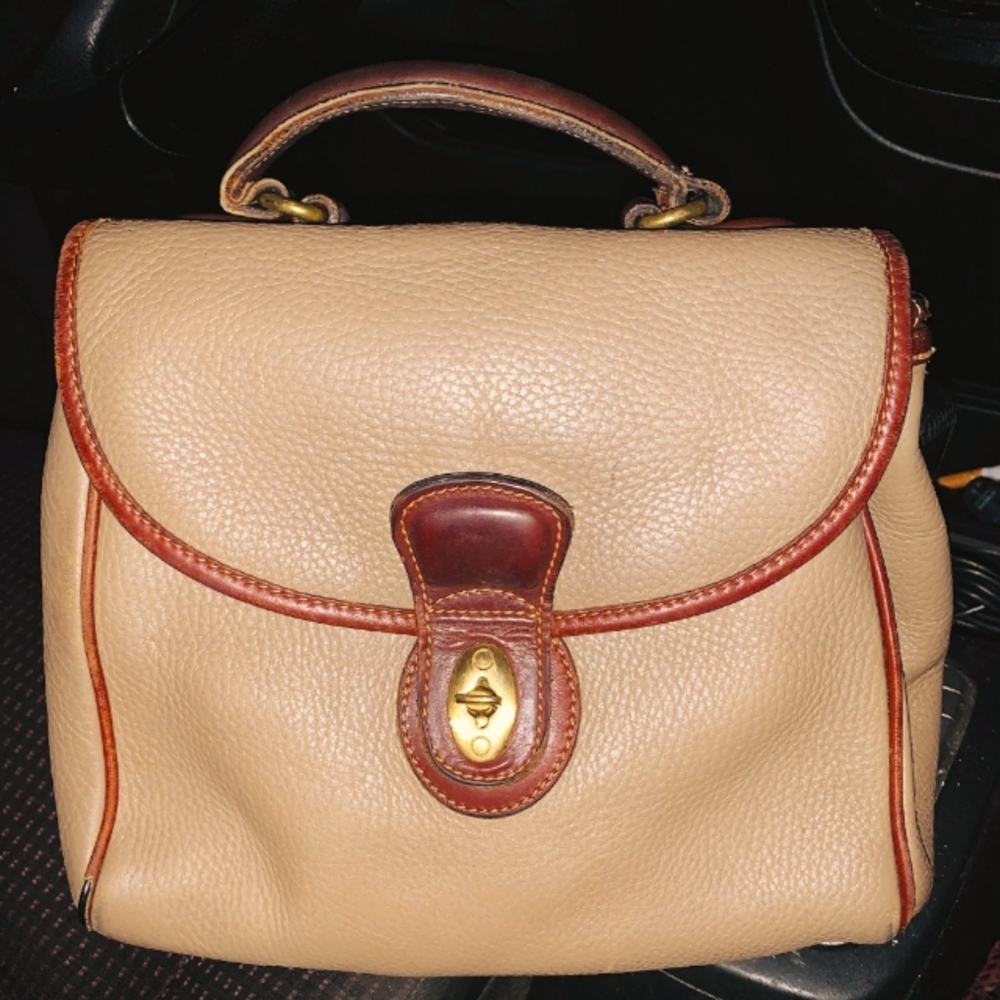 COACH VINTAGE  Sheridan Mayfield shoulder bag taupe